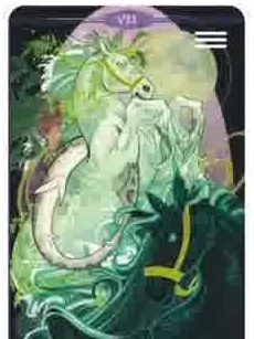 Children of Litha Tarot source-order card 27 card from the Children of Litha Tarot deck