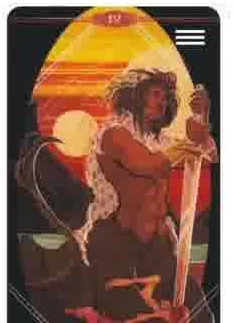Children of Litha Tarot source-order card 29 card from the Children of Litha Tarot deck