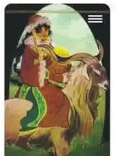 Children of Litha Tarot source-order card 32 card from the Children of Litha Tarot deck