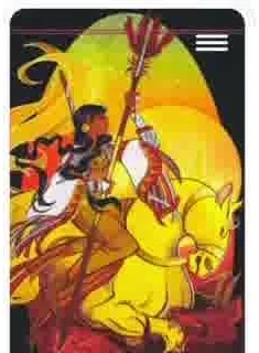 Children of Litha Tarot source-order card 36 card from the Children of Litha Tarot deck