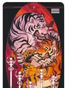 Children of Litha Tarot source-order card 40 card from the Children of Litha Tarot deck