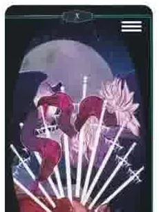 Children of Litha Tarot source-order card 43 card from the Children of Litha Tarot deck
