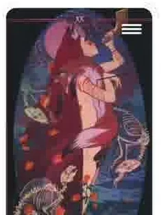 Children of Litha Tarot source-order card 44 card from the Children of Litha Tarot deck