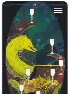 Children of Litha Tarot source-order card 47 card from the Children of Litha Tarot deck