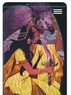 Children of Litha Tarot source-order card 51 card from the Children of Litha Tarot deck