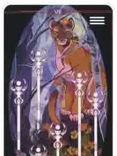 Children of Litha Tarot source-order card 56 card from the Children of Litha Tarot deck