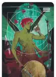 Children of Litha Tarot source-order card 65 card from the Children of Litha Tarot deck