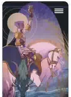 Children of Litha Tarot source-order card 71 card from the Children of Litha Tarot deck
