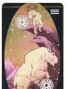 Children of Litha Tarot source-order card 74 card from the Children of Litha Tarot deck