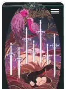 Children of Litha Tarot source-order card 77 card from the Children of Litha Tarot deck