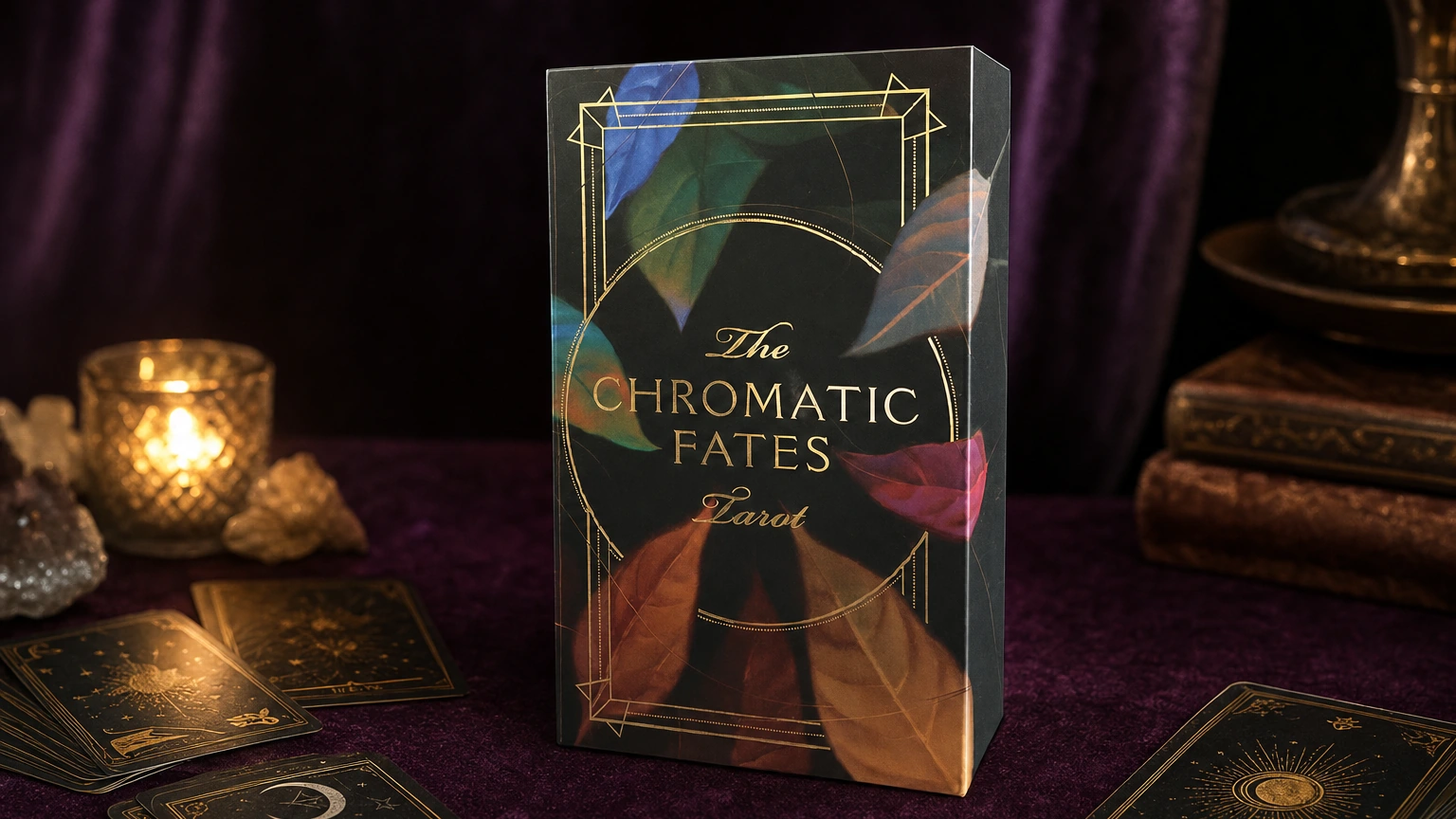 See Chromatic Fates Tarot Chromatic Fates Tarot GPT Image 2 final CTA lifestyle image