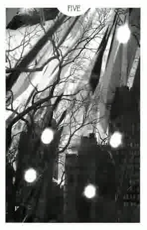 Five of Swords from the City Mystic New York Tarot deck