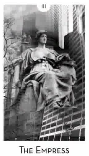 The Empress from the City Mystic New York Tarot deck