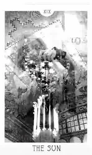 The Sun from the City Mystic New York Tarot deck