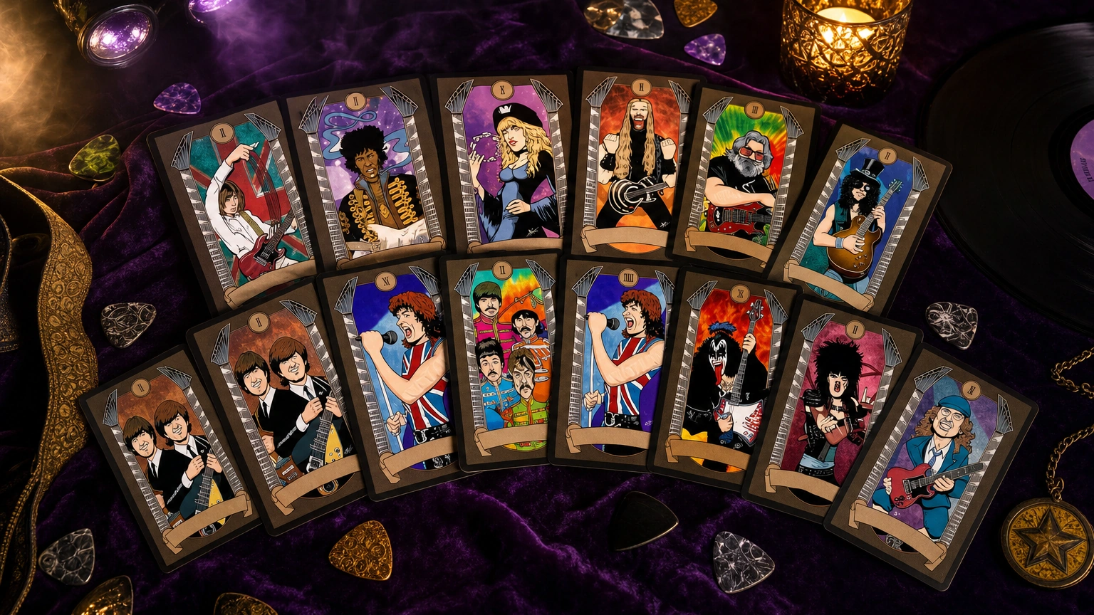 Classic Rock Tarot Review