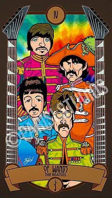 Classic Rock Tarot Review 14 Classic Rock Tarot gallery card 25 from the Classic Rock Tarot gallery