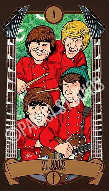 Ten of Wands - Classic Rock Tarot - Tarot Deck by Anthony J. Parisi