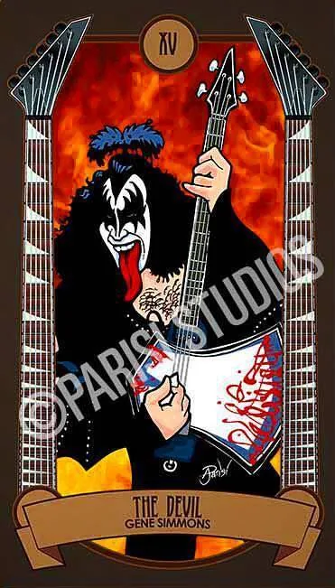 Classic Rock Tarot Review 8 Classic Rock Tarot gallery card 15 from the Classic Rock Tarot gallery