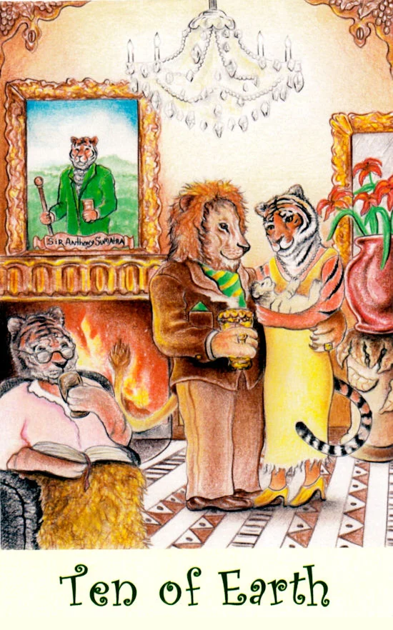 Coffee Tarot source-order card 02 card from the Coffee Tarot deck