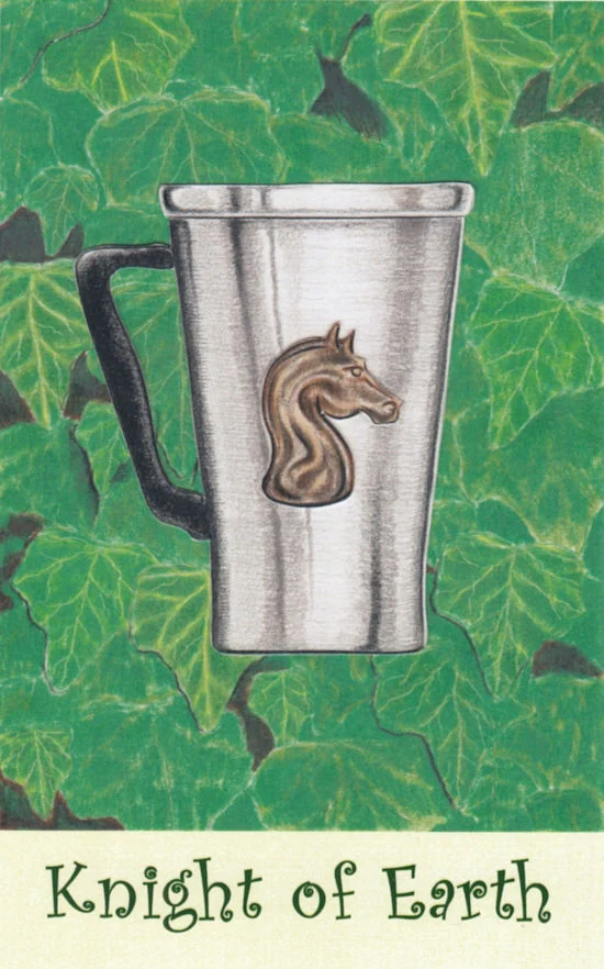 Coffee Tarot source-order card 04 card from the Coffee Tarot deck
