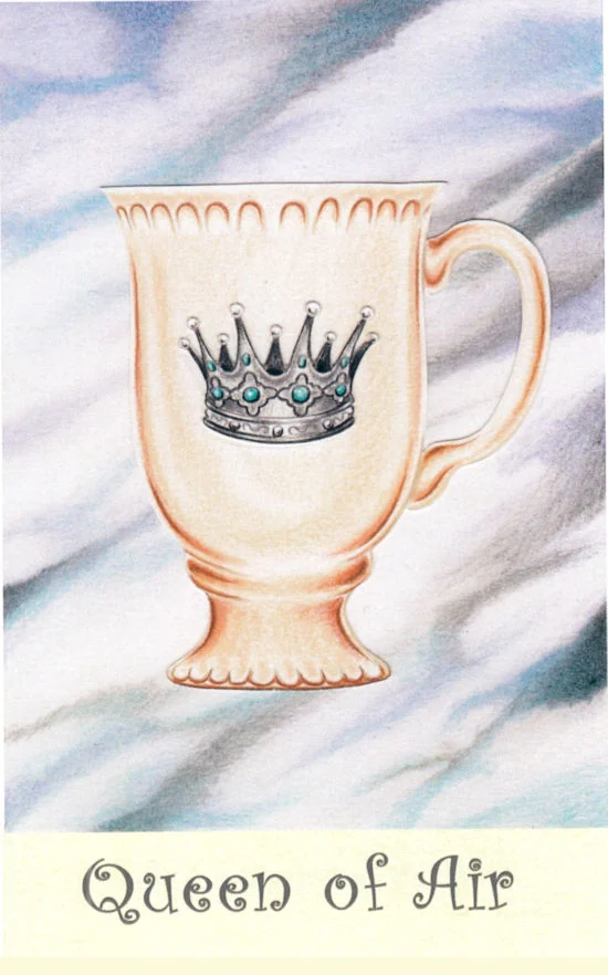 Coffee Tarot source-order card 18 card from the Coffee Tarot deck