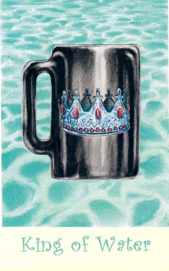 Coffee Tarot source-order card 33 card from the Coffee Tarot deck