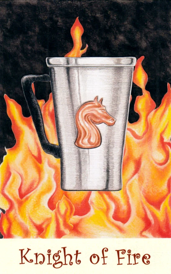 Coffee Tarot source-order card 41 card from the Coffee Tarot deck
