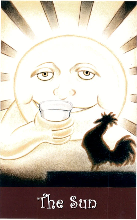 Coffee Tarot source-order card 55 card from the Coffee Tarot deck