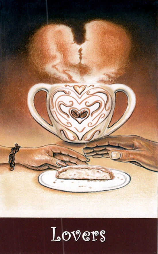 Coffee Tarot source-order card 68 card from the Coffee Tarot deck
