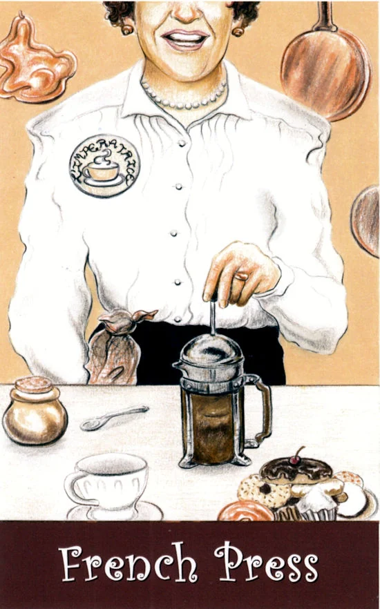 Coffee Tarot source-order card 71 card from the Coffee Tarot deck