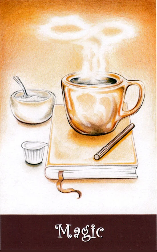 Coffee Tarot source-order card 73 card from the Coffee Tarot deck