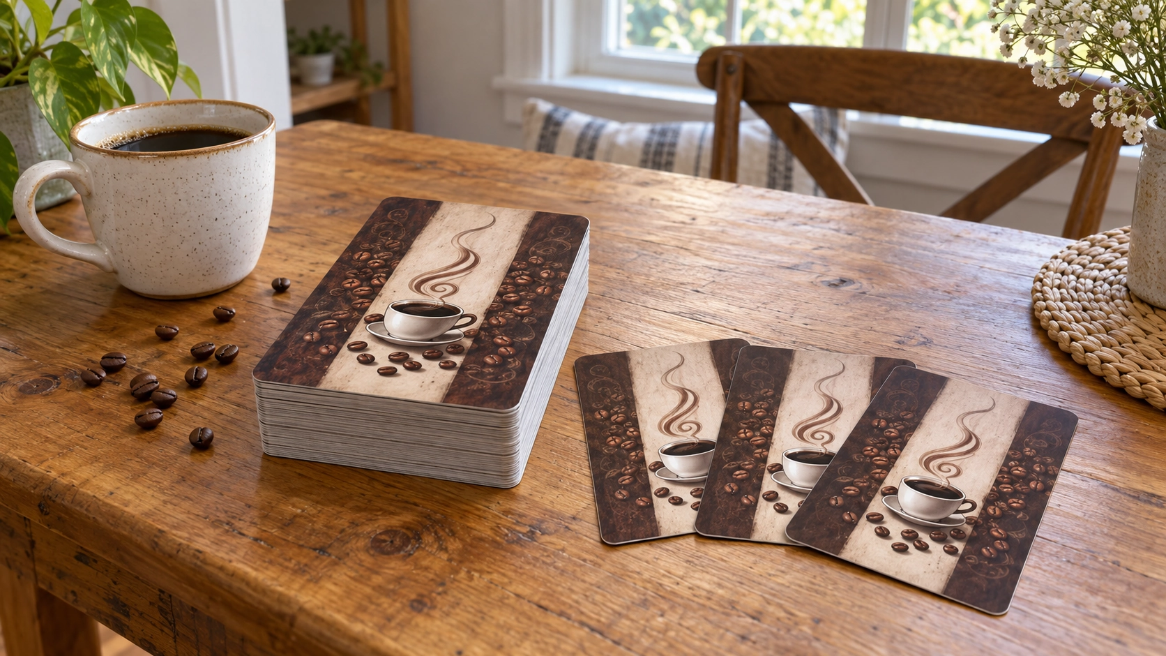Coffee Tarot Deck by Janet Boyer and Ron Boyer Coffee Tarot Deck by Janet Boyer and Ron Boyer