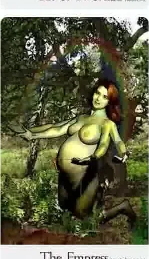 The Empress card from the Comparative Tarot deck