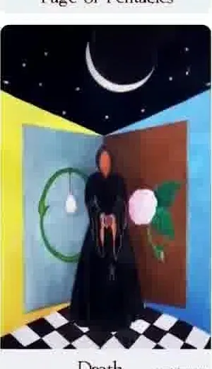 Death card from the Comparative Tarot deck