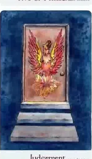 Judgement card from the Comparative Tarot deck