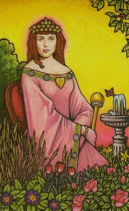 Connolly Tarot card 28 card from the Connolly Tarot deck