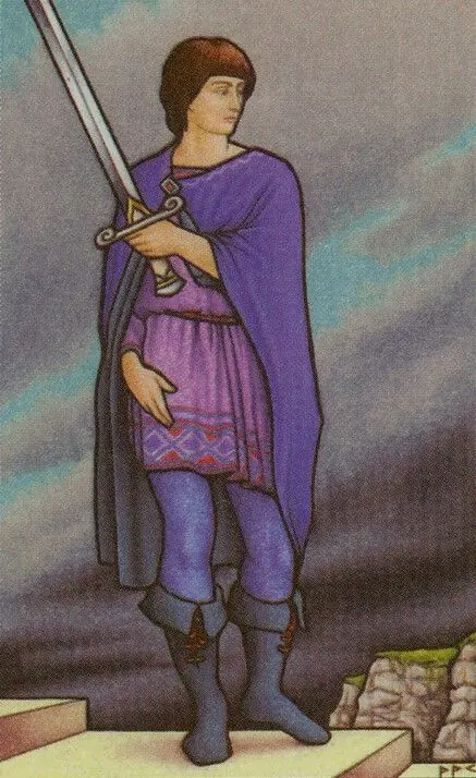 Connolly Tarot card 44 card from the Connolly Tarot deck