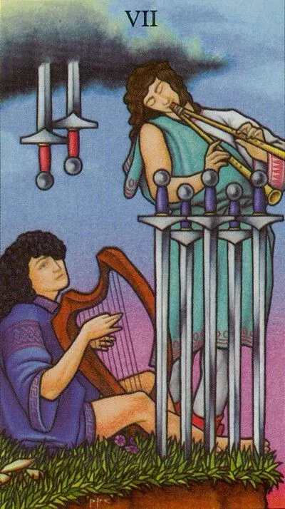 Connolly Tarot card 61 card from the Connolly Tarot deck