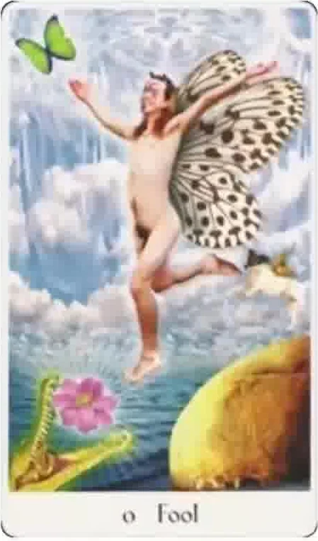 0 Fool - Cosmic Tribe Tarot - Tarot Deck by Stevee Postman and Eric Ganther