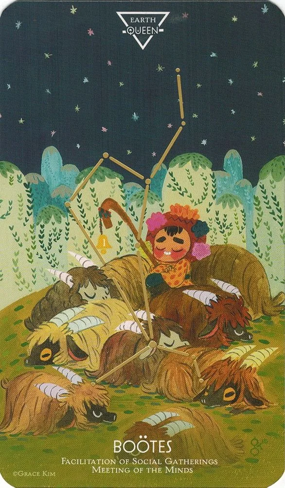 Boötes from the Cosmos Tarot and Oracle source-order gallery