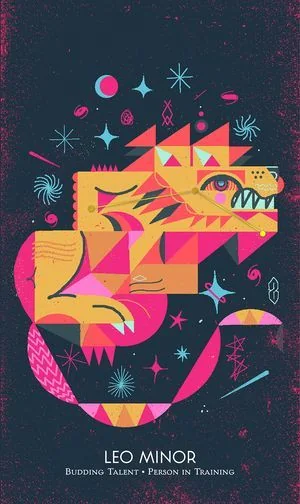 Leo Minor from the Cosmos Tarot and Oracle source-order gallery