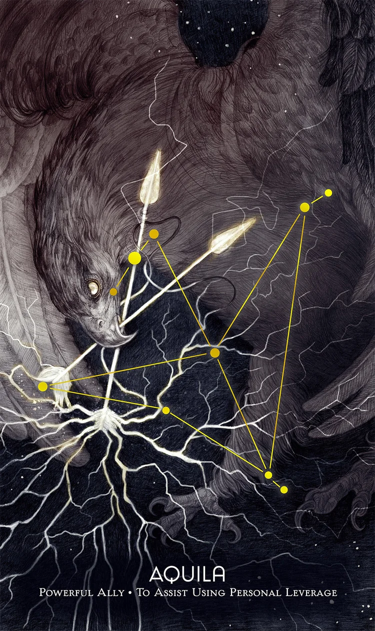 Aquila from the Cosmos Tarot and Oracle source-order gallery