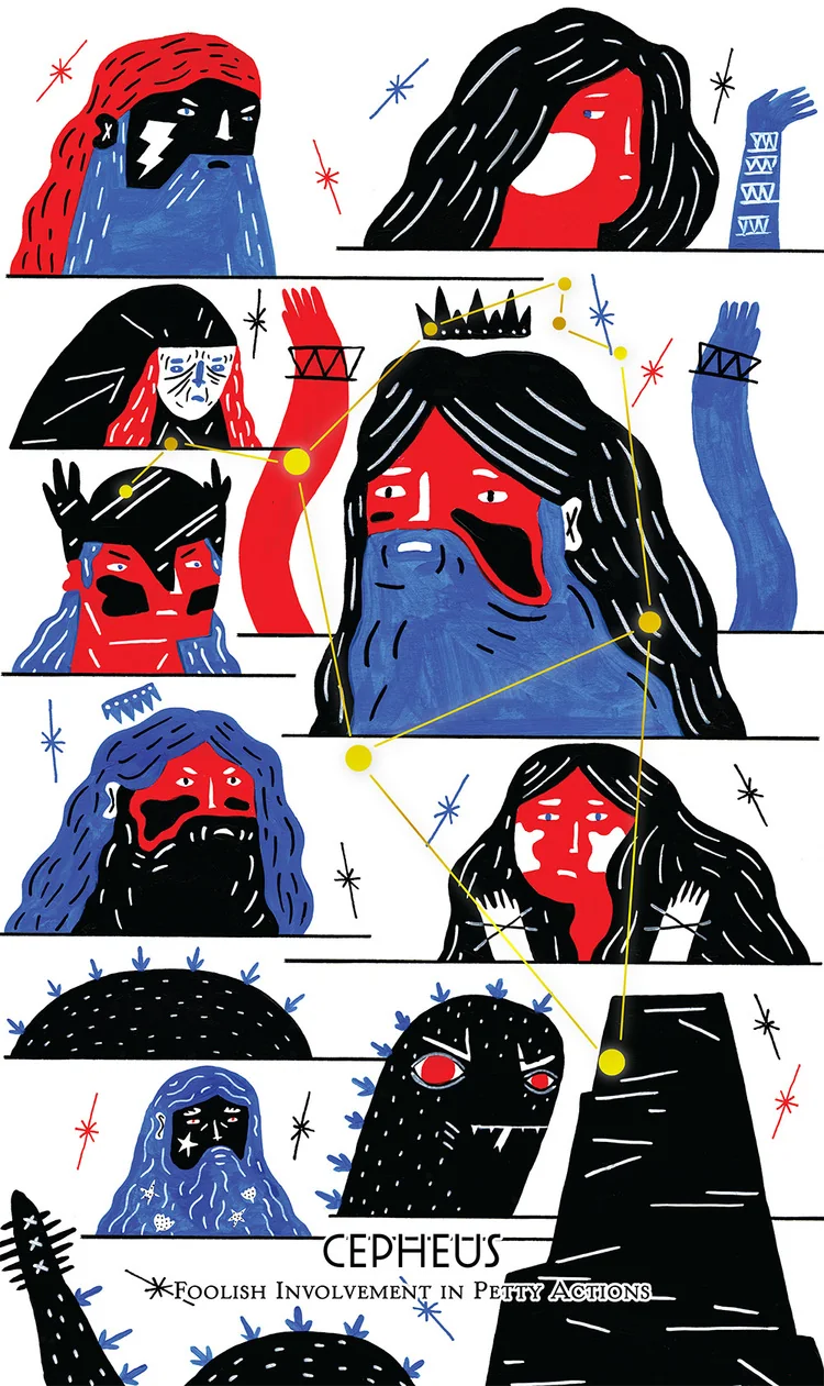 Cepheus from the Cosmos Tarot and Oracle source-order gallery