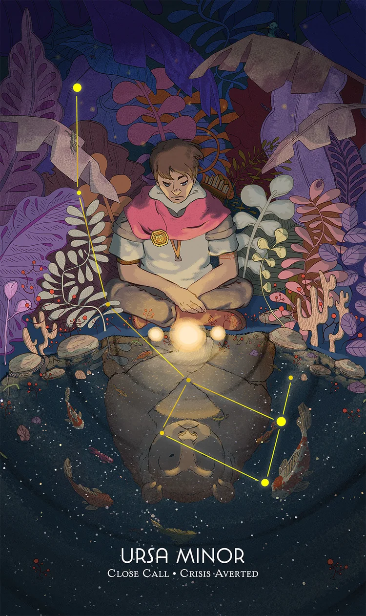 Ursa Minor from the Cosmos Tarot and Oracle source-order gallery