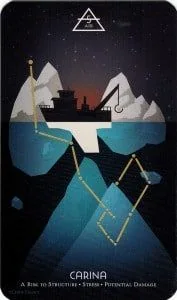 Carina from the Cosmos Tarot and Oracle source-order gallery