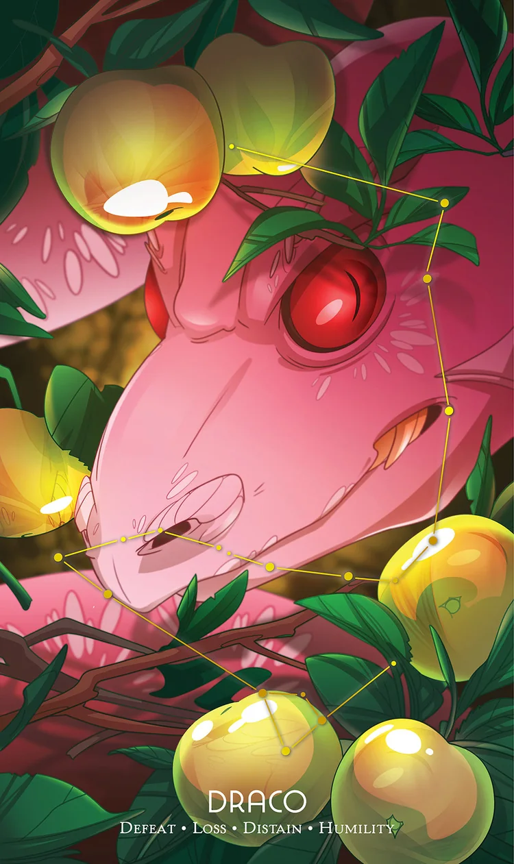 Draco from the Cosmos Tarot and Oracle source-order gallery