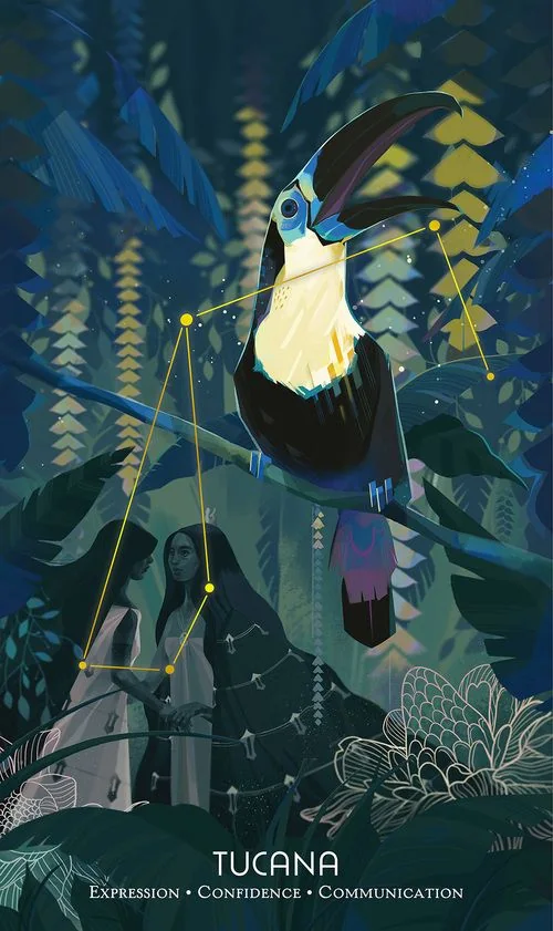 Tucana from the Cosmos Tarot and Oracle source-order gallery