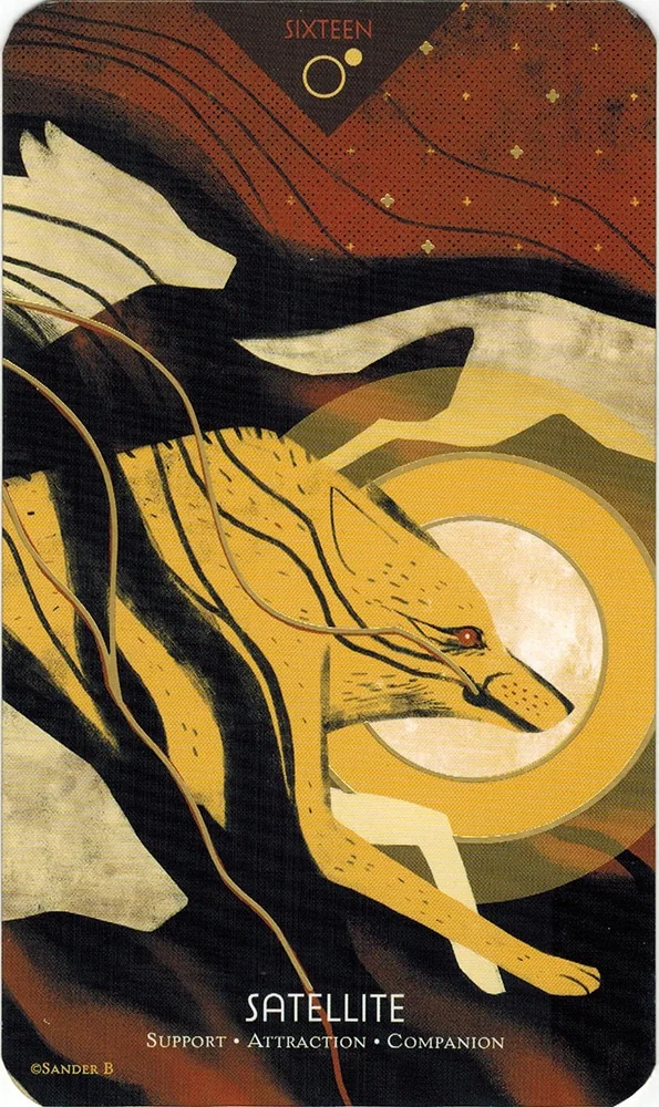 Satellite from the Cosmos Tarot and Oracle source-order gallery