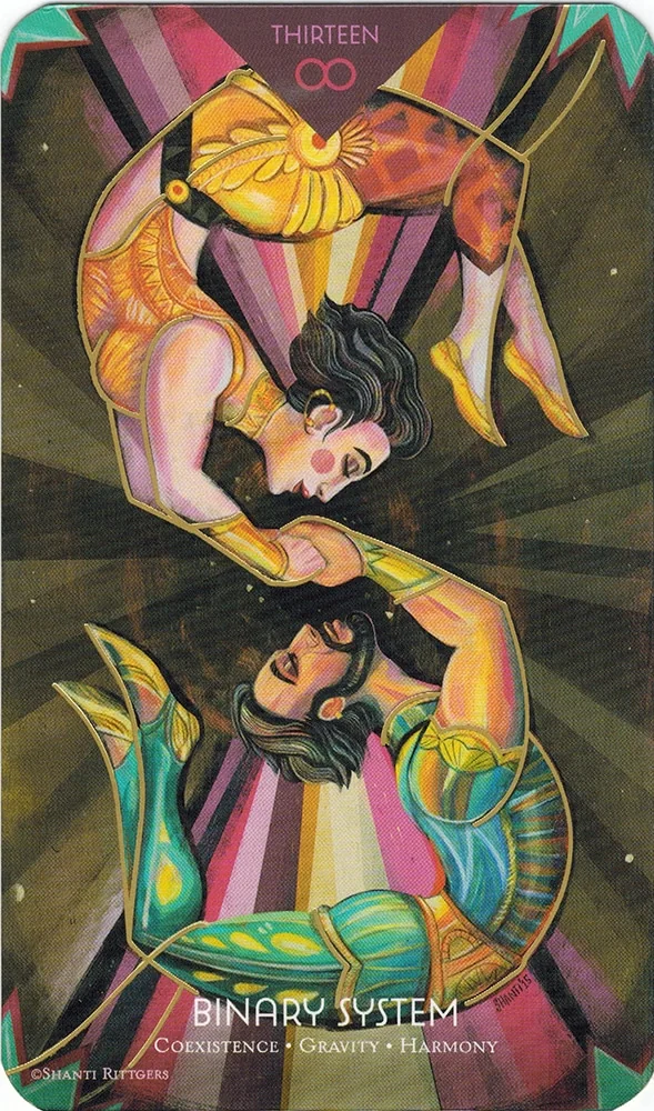 Binary System from the Cosmos Tarot and Oracle source-order gallery