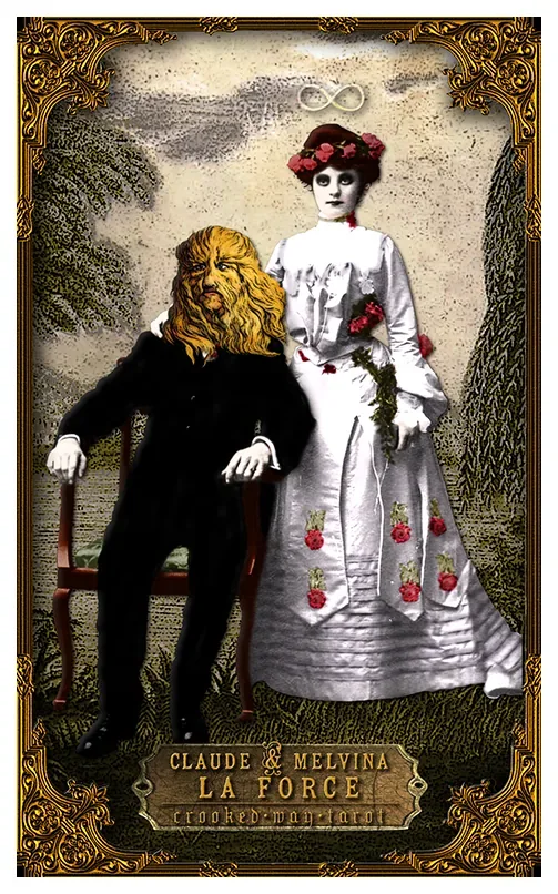 Force card from the Crooked Way Tarot deck